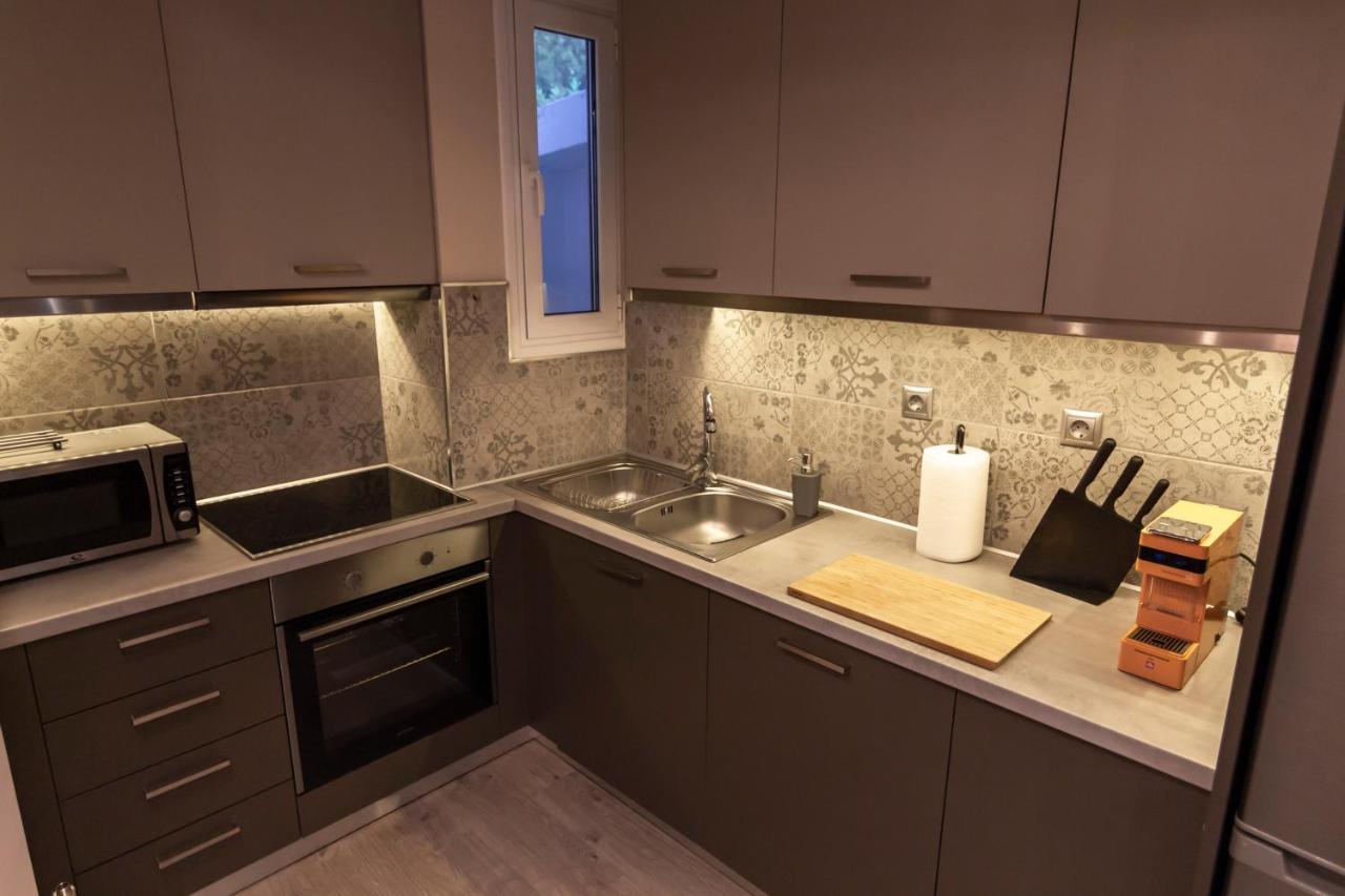 Luxury Apartment 10' From The Center! Athen Eksteriør billede