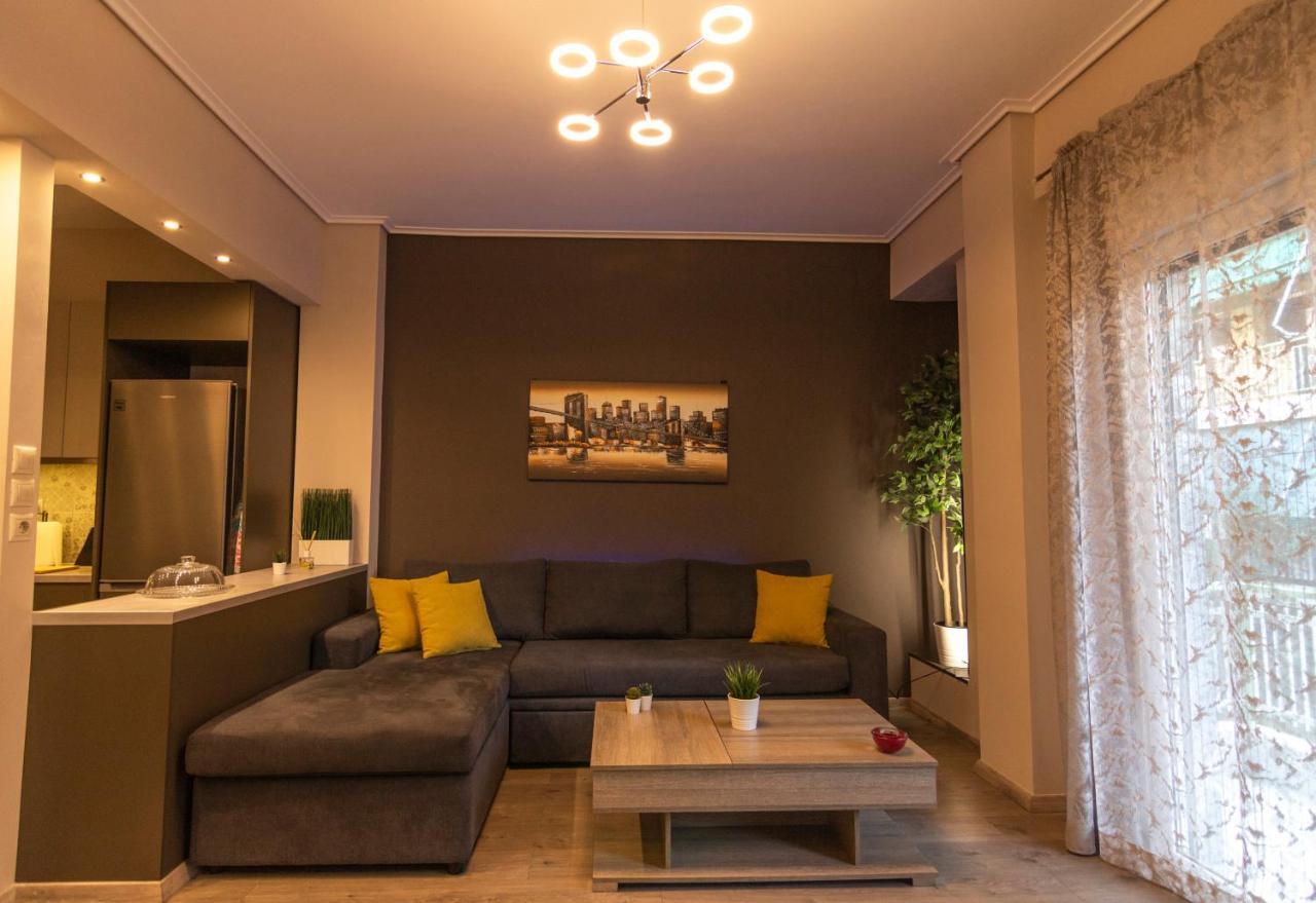 Luxury Apartment 10' From The Center! Athen Eksteriør billede